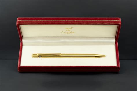 must de cartier penna oro scatola rossa|Must .